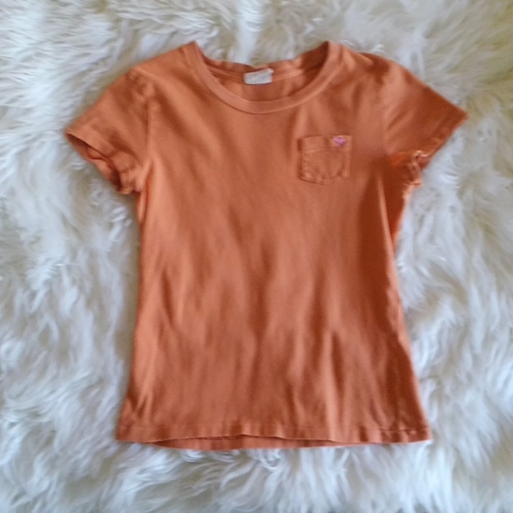 Abercrombie and Fitch orange T-shirt